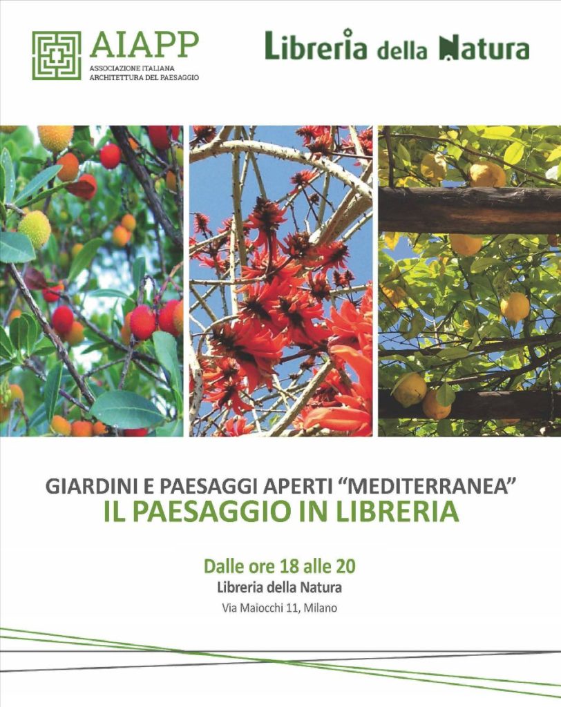 TRE APPUNTAMENTI IN LIBRERIA DELLA NATURA – 2/9/16 Aprile 2019