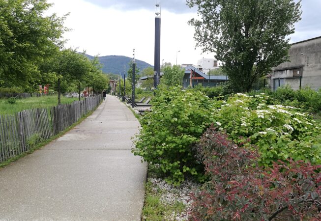 Parco lineare Flaubert, Grenoble. 